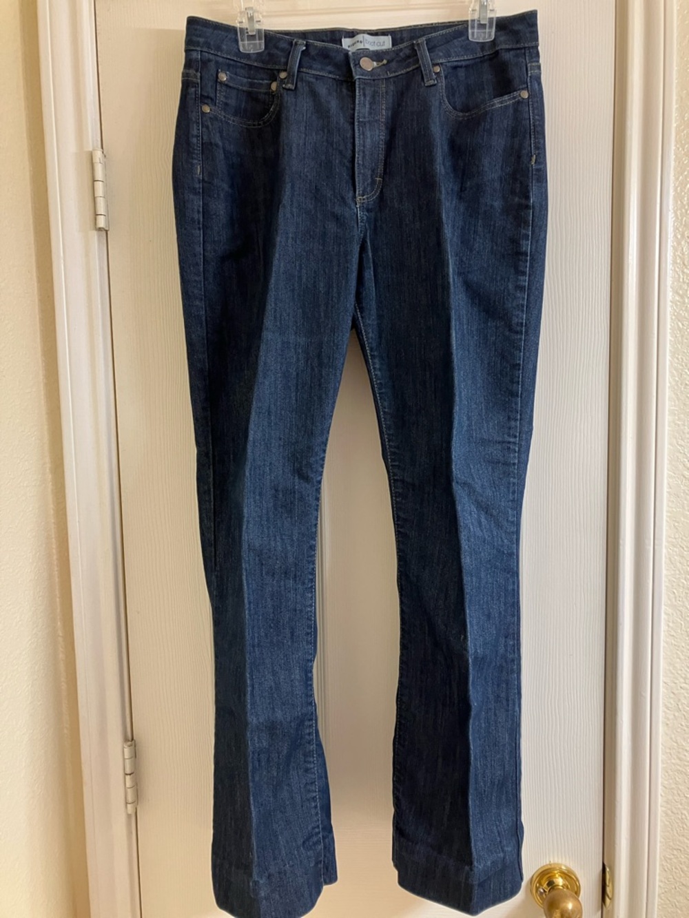 Riders by Lee Two-Tone Dark Blue Flare Jeans